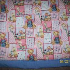 Hobby horse baby quilt