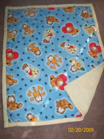 Garfield child quilt