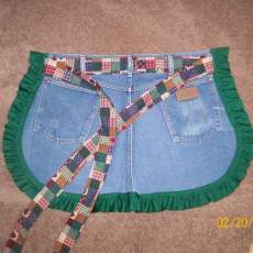 Bluejean apron