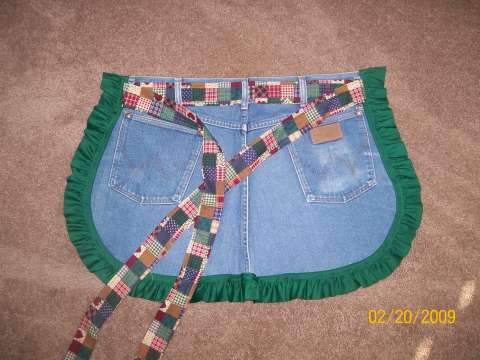 Bluejean apron