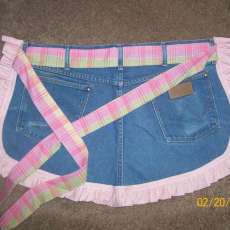 Bluejean apron