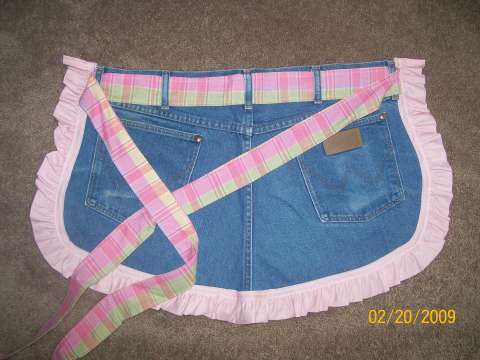 Bluejean apron