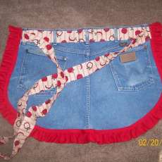 Bluejean apron