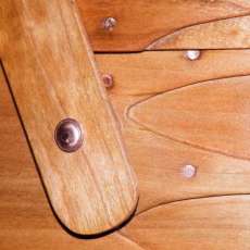 Handle detail on Swing-Handle Carrier.