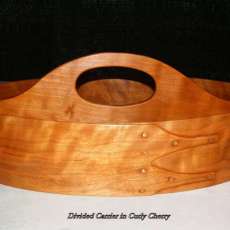 Shaker Divided Carrier in Curly Cherry