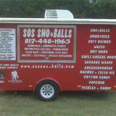 SOS Sno-Balls Trailer