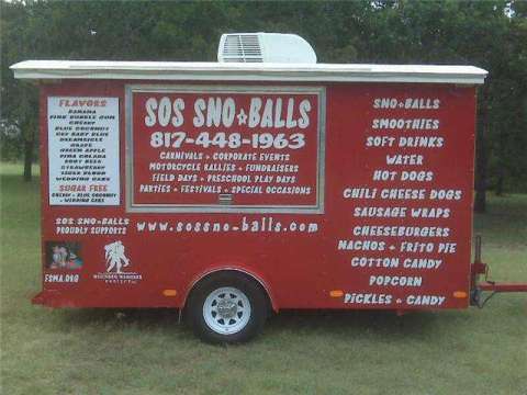 SOS Sno-Balls Trailer