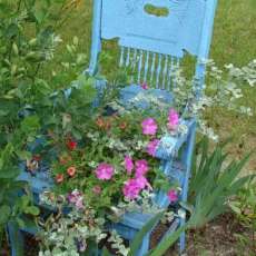 blue chair