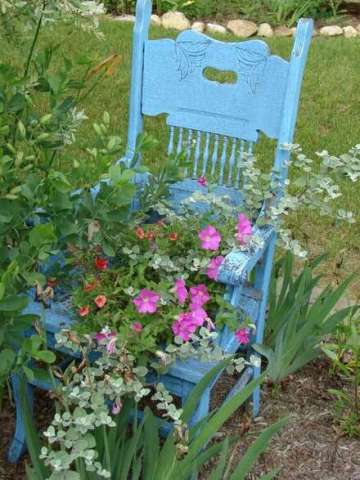 blue chair