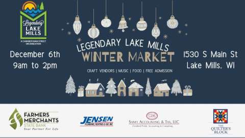 Legendary Lake Mills Winter Market
