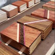 Assorted Wood Boxes