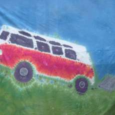 The Rusty Van Band tapestry