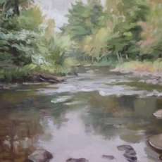 Pocono Mountain Stream (Sold)