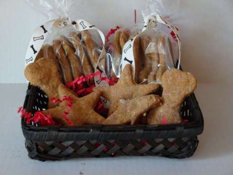 Dog Treat Basket