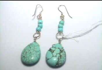 Howling Turquoise Earrings