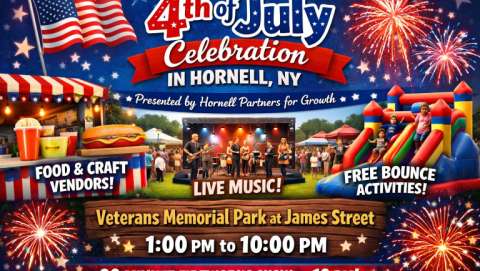 Hornell's July Fourth Festival, Parade & Fireworks