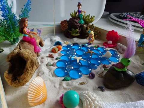Mermaid beach party