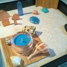 Turquoise Zen Garden