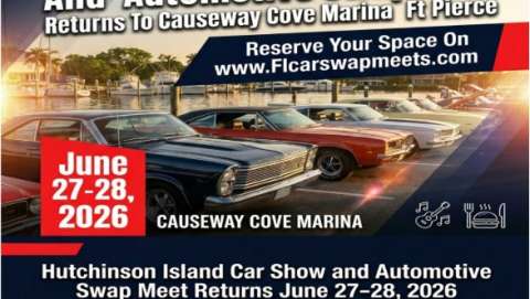 Hutchinson Island Car Show and Automotive Swap Meet