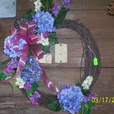 Hydrangea Wreath