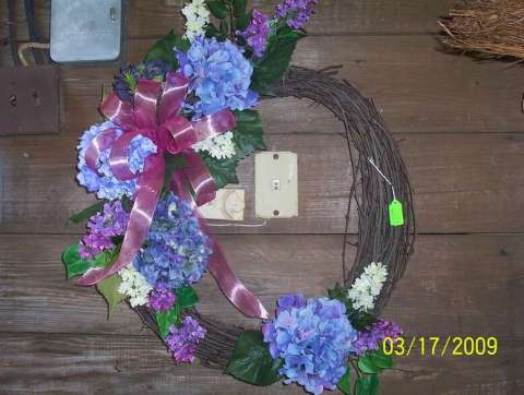 Hydrangea Wreath