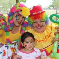 Butterfly & Lollipop The Clowns