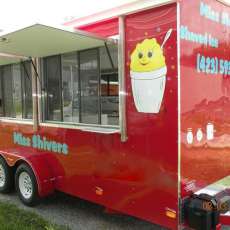 Miss Shivers Shaved Ice Trailer