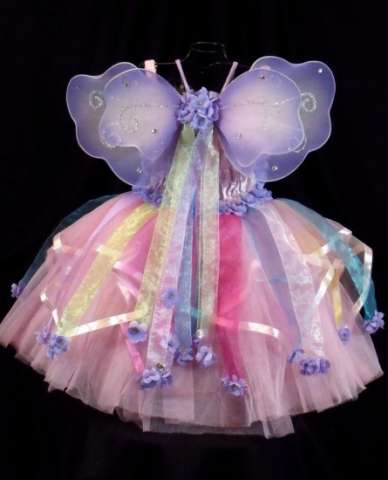 Baby Spring Fairy Dress with Wings
