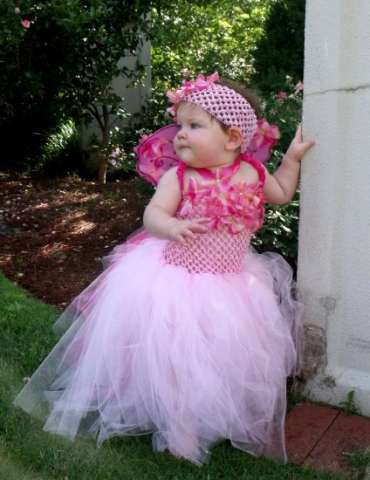 Pea Pod Pixie Fairy Princess Dress