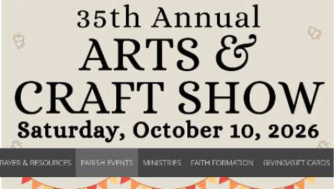 Saint Thomas More Fall Art and Craft Fair