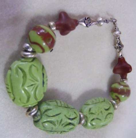 green bracelet