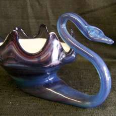Blown Glass Swan