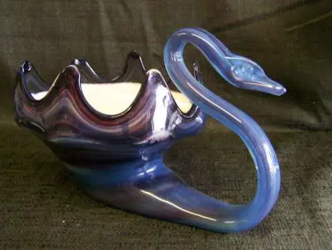 Blown Glass Swan