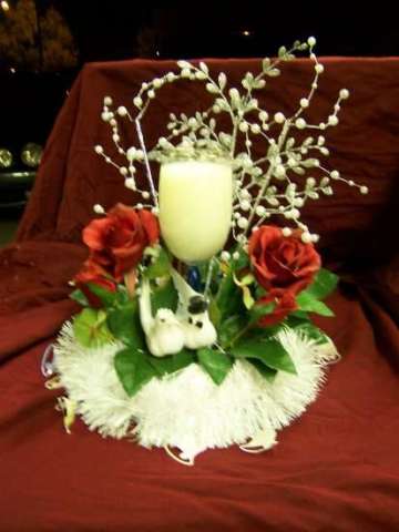 Custom center pieces