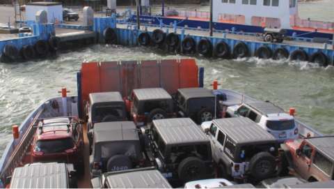 Jeep the Mac to Drummond Island