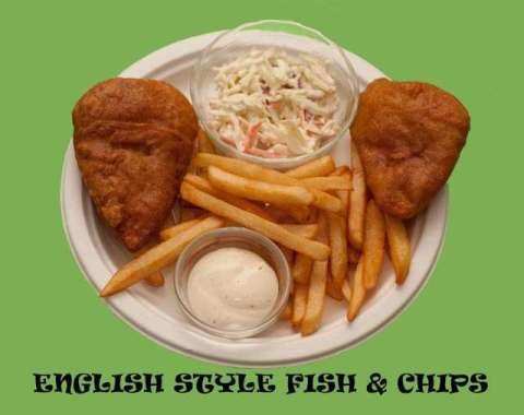 English Stype Fish and Chips
