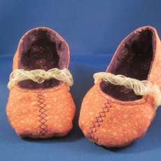 mary jane baby booties