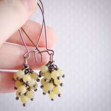 'New Jade' Signature Cluster Earrings