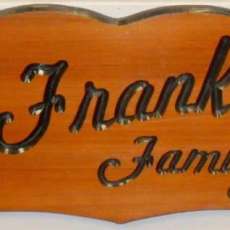 Frank Family Sign