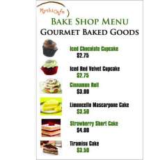 Gourmet Dessert Menu