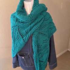 Large Triangular Shawl