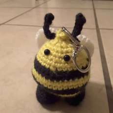 Bumblebee Keychain