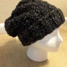 Black Slouchy Hat