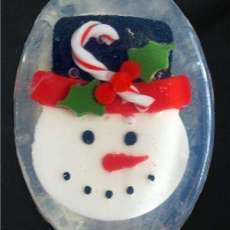 Snowman Soap