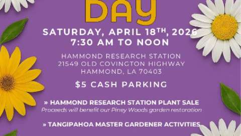 Spring Garden Day & Hammond Research Station Plant Sale