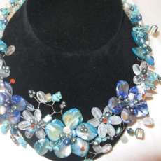Uniquely Yours Blue Necklace