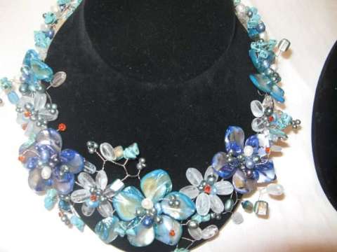 Uniquely Yours Blue Necklace
