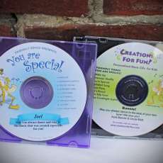 Creations for Fun Personalized Music CDs for kids