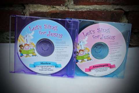 Creations for Fun Personalized Christian CD for Kids