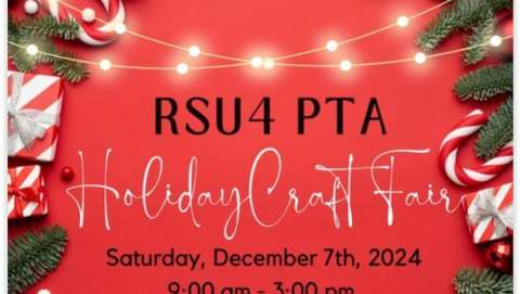 Rsu4 PTA Holiday Craft Fair